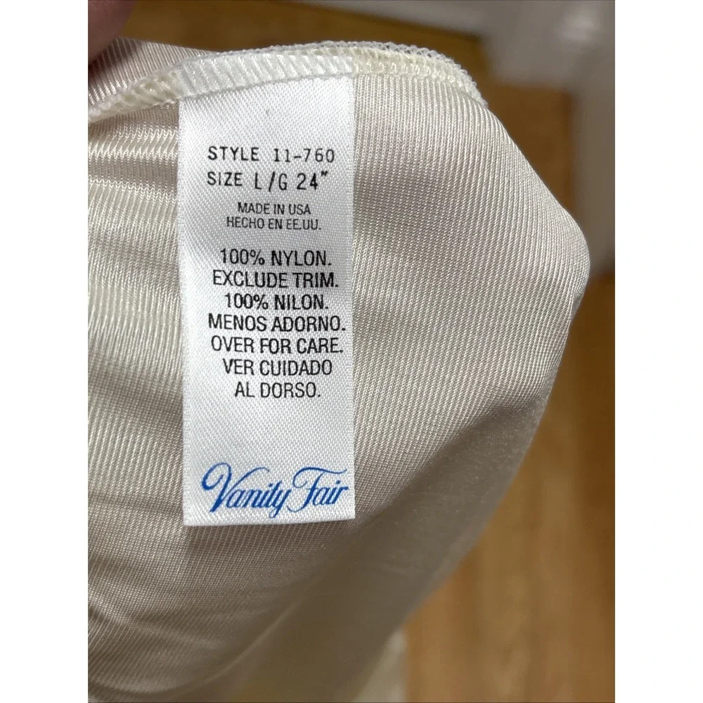 Vanity Fair | Intimates &amp; Sleepwear | Vanity Fair Vintage 9s Ivory ...